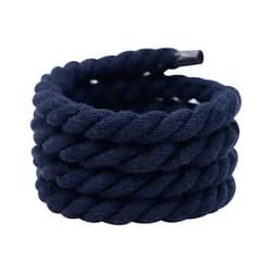 New Fashion 10MM Width Round Linen Shoelaces for Sneakers Suitable Board Shoes Canvas AF1/AJ Shoe Rope Sport Shoelace Decoration