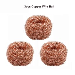 Solder Iron Tip Cleaning Cleaning Sponge Nozzle Tip Copper Wire Cleaner Ball for Cleaning Soldering Irons and Tip