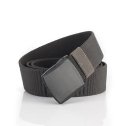 Metal Free Men's Elastic Belt Quick Release Nylon Buckle Soft Fiber Unisex Stretch Girdle Hiking Fishing Sport Belt
