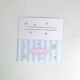 20pcs 13x13cm Foldable Packaging Cards Thank you Cards for Small Business DIY Jelwelry Display Hanging Labels Retail Cards