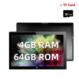 New 4GB RAM 64GB ROM 10.1 Inch Windows 10 Tablet PC 64Bits Intel Atom X5-Z8300 Quad Cord Dual Cameras 1280*800 IPS HDMI-Port