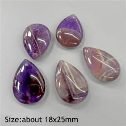 Water Drop Shape Stone Charms Faceted Amazonite Pendant Natural Gems Crystal Charms For Jewelry Making DIY Necklace 13x18mm