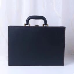 2025 New Cover Style Briefcase Men's Handheld Shoulder Business Leisure Insurance Contract Document Storage Box 34X24X8.5CM