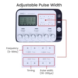 6 Output Electroacupuncture Massager Professional Acupuncture Needle Body Muscle Stimulator Tens Unit Machine Mussle Relax Tool