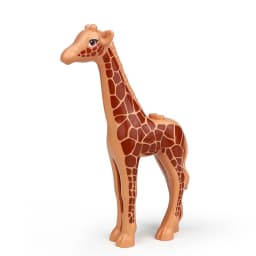 MOC City Animals Building Block Model Farm Ranch Scene Accessories Goat Wolf Pig Owl Flamingo Parrot Bird Zoo Kids Brick Toy T04