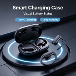 A520 Wireless Bluetooth Headset HD Sound Quality Stereo Universal Headset Touch Light Mini High Quality Earplugs Anti-Sweat
