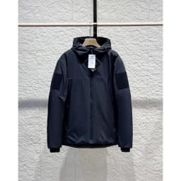Lightweight Autumn Winter Cotton Jacket for Men Outdoor Windproof Water Resistant Hooded Warmth Storage Functional Coat