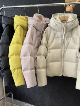 Short Cloud Puff Hooded Women Fall Winter Korean Design Fashion Cotton Parkas Coat Casual Warm Cozy Trendy Outdoor Soft Chic