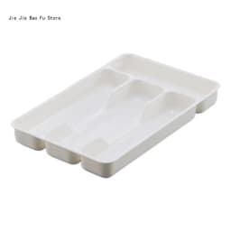 E8BD Kitchen Tools Drawer Organizer Tray Spoon Forks Cutlery Separation Finishing Rack Storage Box