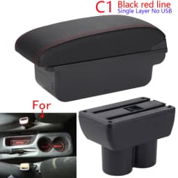 For Suzuki Jimny Armrest Box Suzuki Jimny JB23 JB43 Car Armrest 1999-2017 Retrofit parts Arm Storage Box Car Accessorie