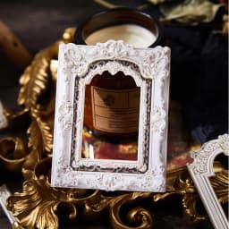 10/60 Pcs Retro Picture Frame Stickers Pack Relief Hand Tent DIY Scrapbook Diary Aesthetic Stationery Supplies Hollow-Out Design