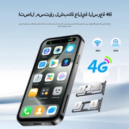 SERVO S16 MINI Android Pocket Smartphone 4G LTE 16GB/64GB Play Store WiFi Hotspot GPS Dual SIM 3.9" HD Screen Small Mobile Phone