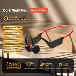 New Bone Conduction Headset Bluetooth 5.4 With Mic Waterproof Exercise Fitness Wireless Swimming Sports Headphone New 2026