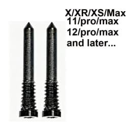 4Pcs Pentalobe Bottom Charging Port Screws Replacement for Apple iPhone 15 14 13 12 11 Pro Max Mini X XS XR 8 7 6S 6 5S