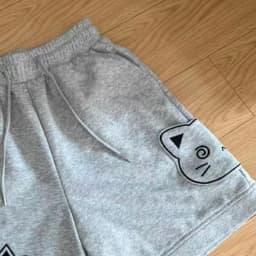 Summer Shorts for Women Cartoon Patchwork Elastic Waist Wide Leg Pants Japanese Casual Pantalones Cortos De Mujer 2026 Bottoms
