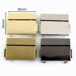 2Pcs Metal Bag Lock Buckles Turn Twist Locks for Women's Handbag Shoulder Bags Closure Latch Clasp DIY Hardware Accessories
