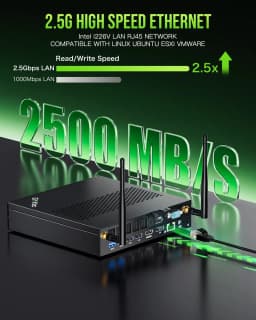 GMKtec K10 NucBox Mini PC Intel I9-13900HK DDR5 WiFi 6 BT5.2 Windows 11 Pro PCIe NVMe M.2 2280 HDMI2.0 Desktop Gaming Computer