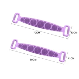 Body Sponge Silicone Brushes Bath Towels Scrubber Rubbing Back Peeling Massage Shower Belt Extended Skin Clean Brushes
