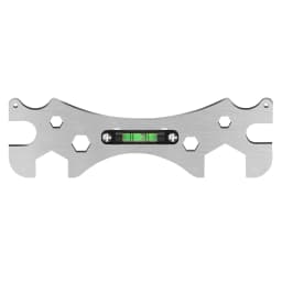 Multifunctional Bathroom Wrench Bend Angle Leveling Wrench Shower Faucet Installation Ruler Distance Measuring Tool
