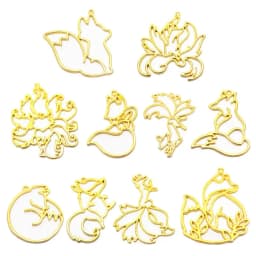 Resin Frame Open Back Bezels For Resin Jewelry Resin Art Accessories Resin Frames To Make Resin Necklaces Pendant Jewelry Making