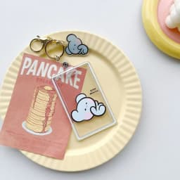 K-pop new bt21 card case - student ID bus meal card case - chest plate for student meal c meal card protection