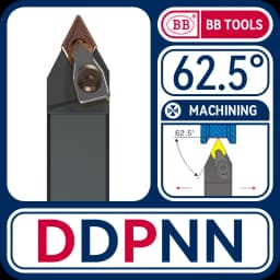 BB DNMG Insert MDPNN MDJNR MDQNR DNMG150404 External Lathe Turning Tool Holder Right Left Cutting Metal Steel 1616 2020 2525