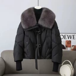 2025 Fashion Winter New Down Cotton Jacket Women's Cotton-Padded Thicken Warm Parkas Short Coat Female Casual Ladies Overwear
