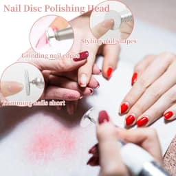 60pcs Replaceable Sanding Paper With Metal Disk,25mm Pink Pedicure Nail Bit Sandpaper Foot Care Tool Accessories