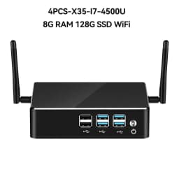 BEBEPC Compact PC Case with Small Laptop Case Flexible Power Supply
