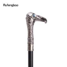 Eagle Head Luxury Decorative Small Diameter Tube Walking Cane Elegant Fashion Cosplay Alloy Crosier Vintage Walking Stick 93cm