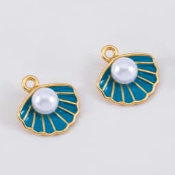 10pcs Trend White Enamel Ocean Coral Conch Fish Bones Fishtail Heart Charms Alloy Pendants DIY Necklace Keychain Jewelry Making