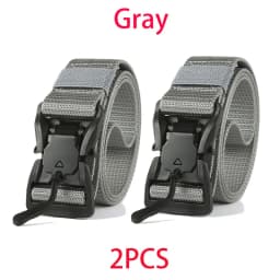 Newest Automatic Magnetic Buckle Tactical Belt Mens Canvas Tactical Workwear Casual Outdoor Military Training Pants Belt For Men