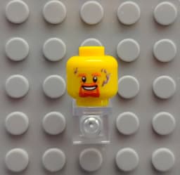 Kury Toys DIY MOC For 3626 3# 1pcs printed parts Single side Building block parts for brick toys