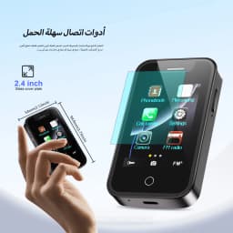 SERVO BM16 PRO Mini Touch Screen Mobile Phone 2G GSM Magic Voice Bluetooth Dial MP4 player FM Radio 2.4" Small Feature Cellphone