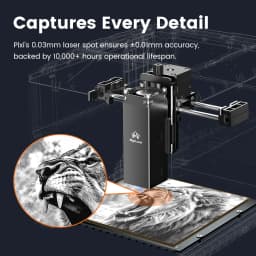 AlgoLaser PIXI Laser Engraver Portable 3/5/10W Power Covered 3.5"Touch Screen Business Engraving Machine Customized Artwork Tool