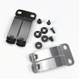 1Piece KYDEX Stainless Steel Holster Clips K Sheath Waist Clip Accessories Knife Sheath Back Clip Scabbard Carrying Pocket Clip