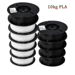 KEEPANG PLA/PETG/SILK/TPU 1.75mm 3D Printer Filament 5/10 Rolls Neatly Wound No Bubble 3D Printing Materials