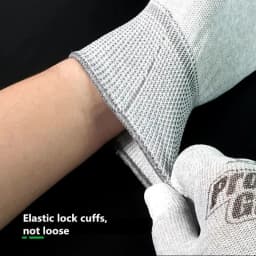 RELIFE RL-063 Anti-Static Gloves Non-slip ESD Electronic PU Insulation Coated Finger Protection for Phone Repair Working Gloves