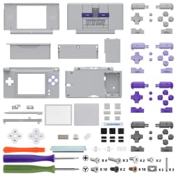 eXtremeRate Replacement Full Housing Shell for Nintendo DS Lite for NDSL - Monster Index Style