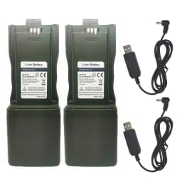 BAOFENG AR-152 Tactical Walkie Talkie Battery High Capacity Original Li-ion Battery AR152 Two Way Radios Extra Batteries BL-152
