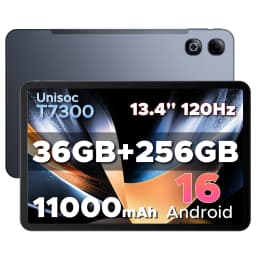 DOOGEE U13 Pro 2 in 1 Tablet PC 13.4" Screen Android 16 11000mAh 36GB RAM(6+30) 256GB ROM Gemini AI Widevine L1 Netflix Supports