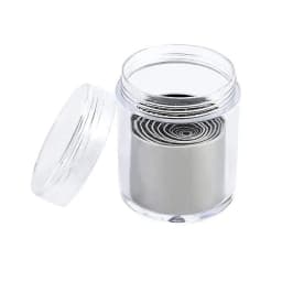 Hole Hollow Punch Cutter Set with Storage Case Round Circle Ring Clay Cutters Ceramics Dotting Baking Indentation Mold Tools