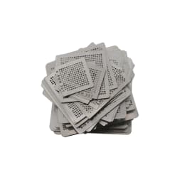 27 Pcs/Set Stencil Direct Heat BGA Universal Stencils 0.25, 0.3, 0.35, 0.4, 0.45, 0.5, 0.55, 0.6, 0.65, 0.76mm