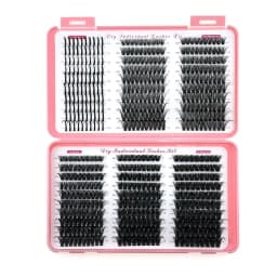 Large Capacity Eyelash Book 5D Fluffy 60D-300D Eyelash Bundle Mange Eyelash Nail Effect Fairy Anime Eyelashes Multiple Mixed Sty
