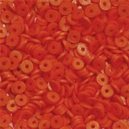350Pcs/Lot 6mm Flat Round Polymer Clay Beads Loose Spacer Beads for Jewelry Making DIY Needlework Bracelet Necklace Earrings