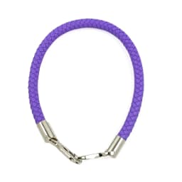 1Pc 40/50/60cm Metal PU Leather Bag Strap Round Rope Silver Buckle Women Handbags Handle Bags Shoulder Straps Purse Accessories