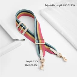 Wide Shoulder Strap Canvas Bag Strap Lengthened Slung Adjustable Strap Durable Replacement Bag Belt Bag Accessories