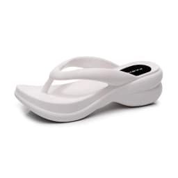 Thick Sole Wedges Flip Flops For Women Summer Clip Platform Sandals Woman Non-slip Beach Slippers Girls Outdoor Slides