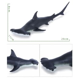 Big Size Soft Rubber Sea Life Simulation Action Figure Animal Model Toys for Children Kids Whale Figures Collection Educational