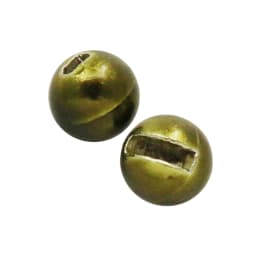 100 Pieces 32 Colors 1.5-3.5mm Slotted Tungsten Beads for Fly Tying